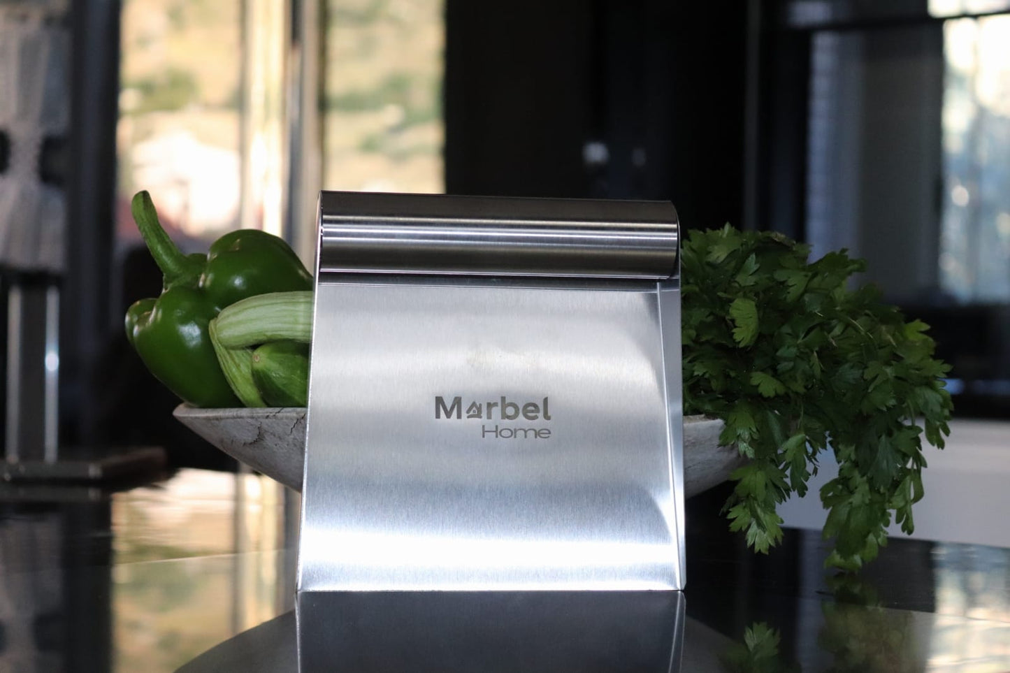 Marbel Board ®  304 Stainless Steel Cutting Board +Free Picker