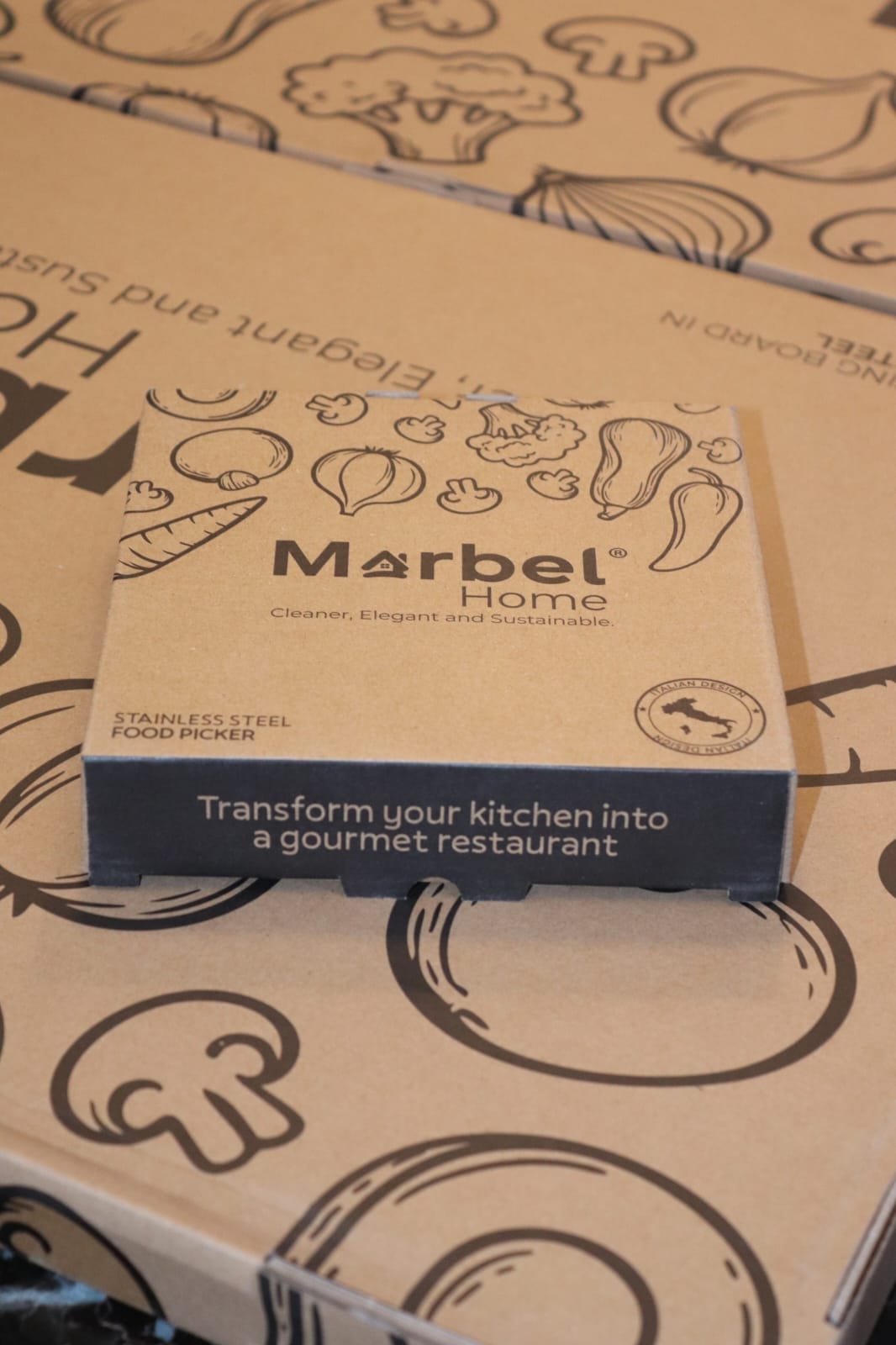 Marbel Picker ®  Stainless Steel Food Picker