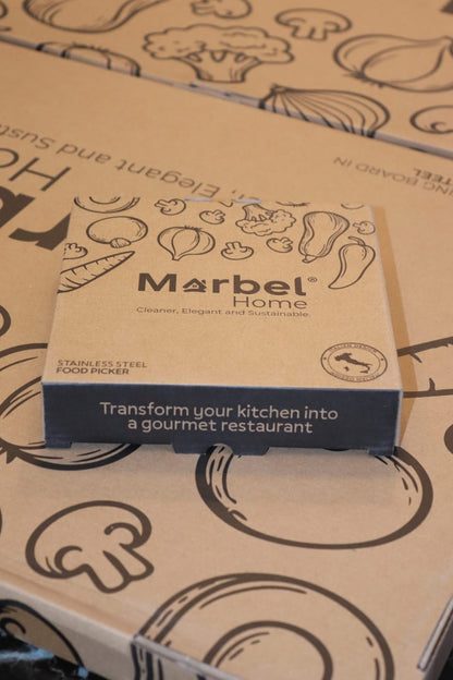 Marbel Picker ®  Stainless Steel Food Picker