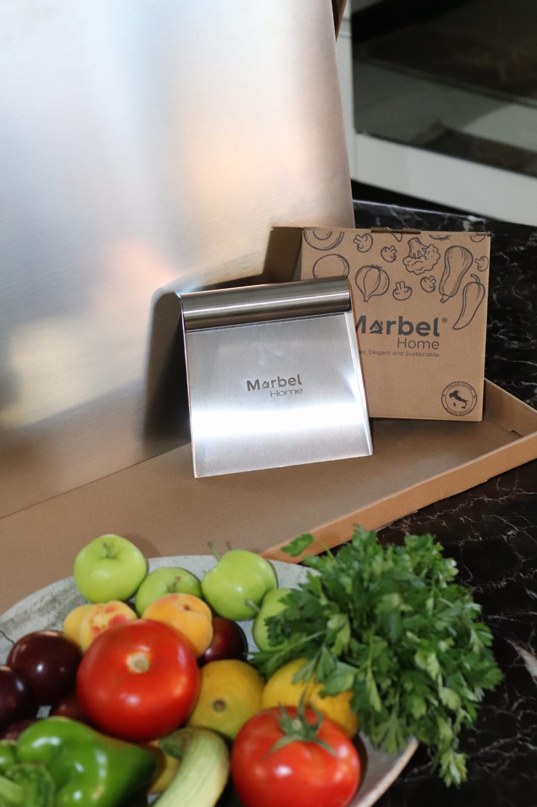 Marbel Picker ®  Stainless Steel Food Picker